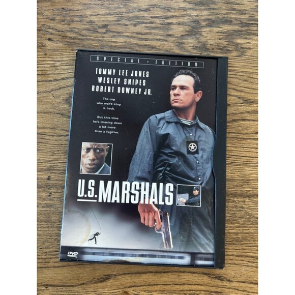 U.S. Marshals 1998 DVD Special Edition Action Thriller Tommy Lee Jones Pre-Owned - Picture 1 of 4